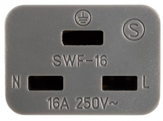 Supra Anniversary LoRad 2.5 SPC CS-16-EU CEE 7/7 - IEC C19 Strömkabel IEC C19 16A
