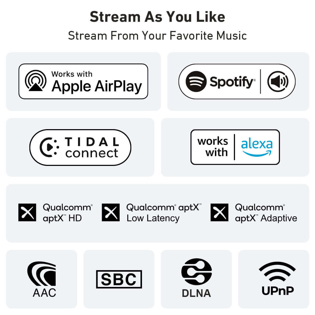 Arylic H50 - Stereoförstärkare HDMI ARC Stereoförstärkare