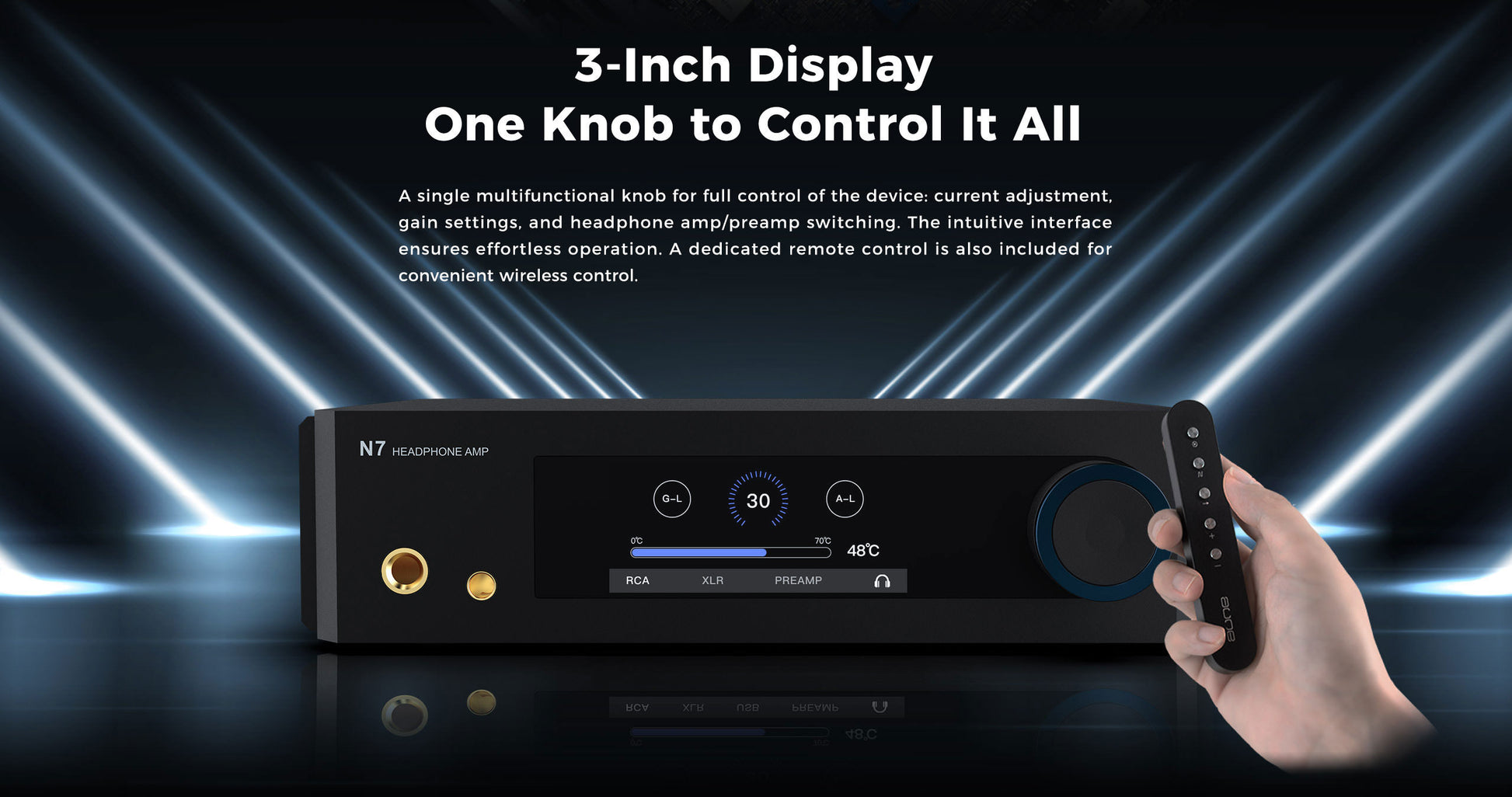 Aune N7 - Hörlursförstärkare Hörlursförstärkare