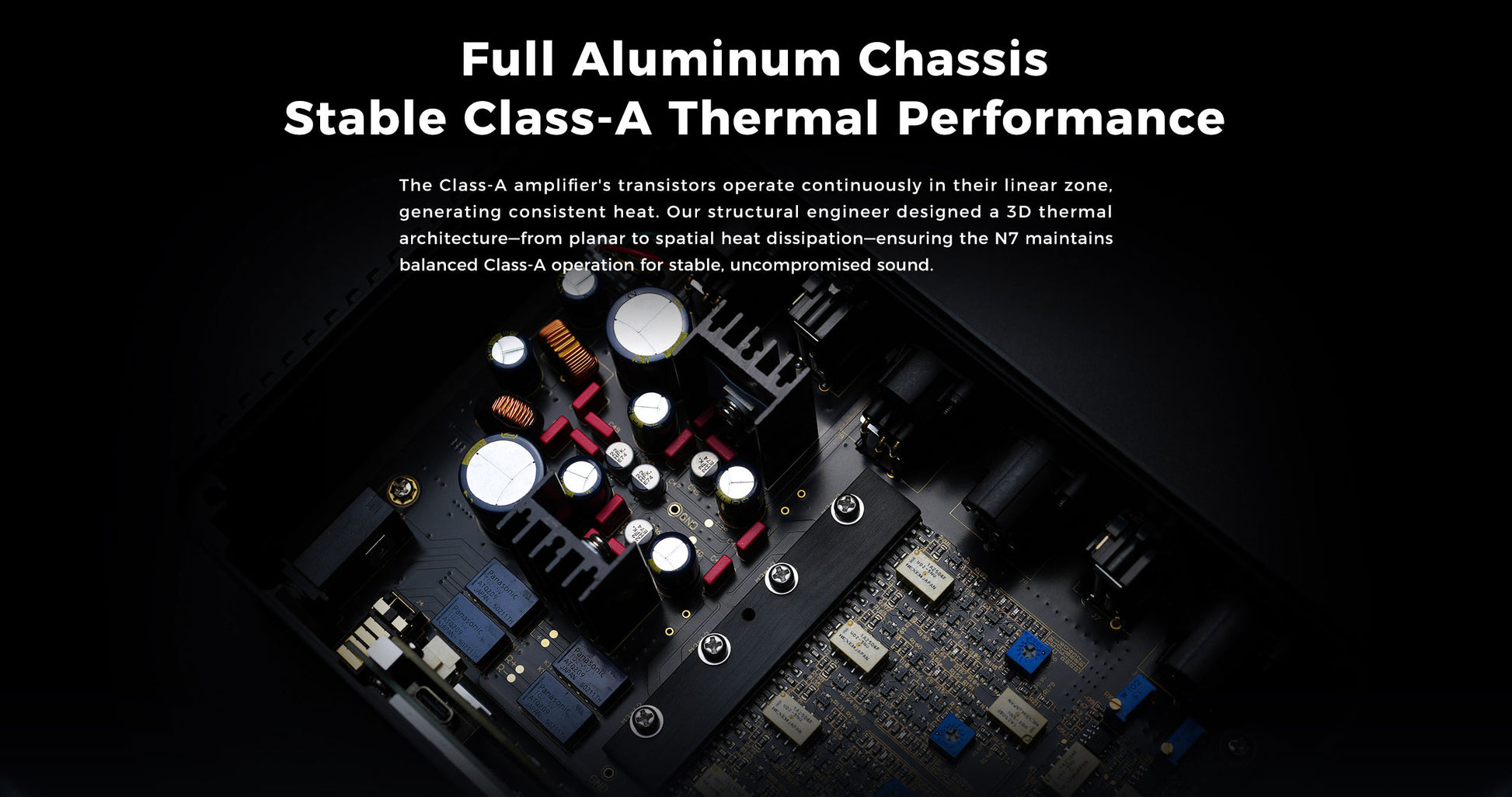 Aune N7 - Hörlursförstärkare Hörlursförstärkare