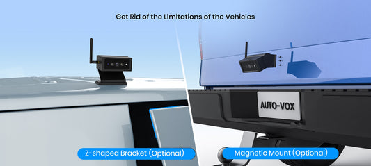 AutoVox Solar 4A Kameraenhet (endast kamera) Backkamera