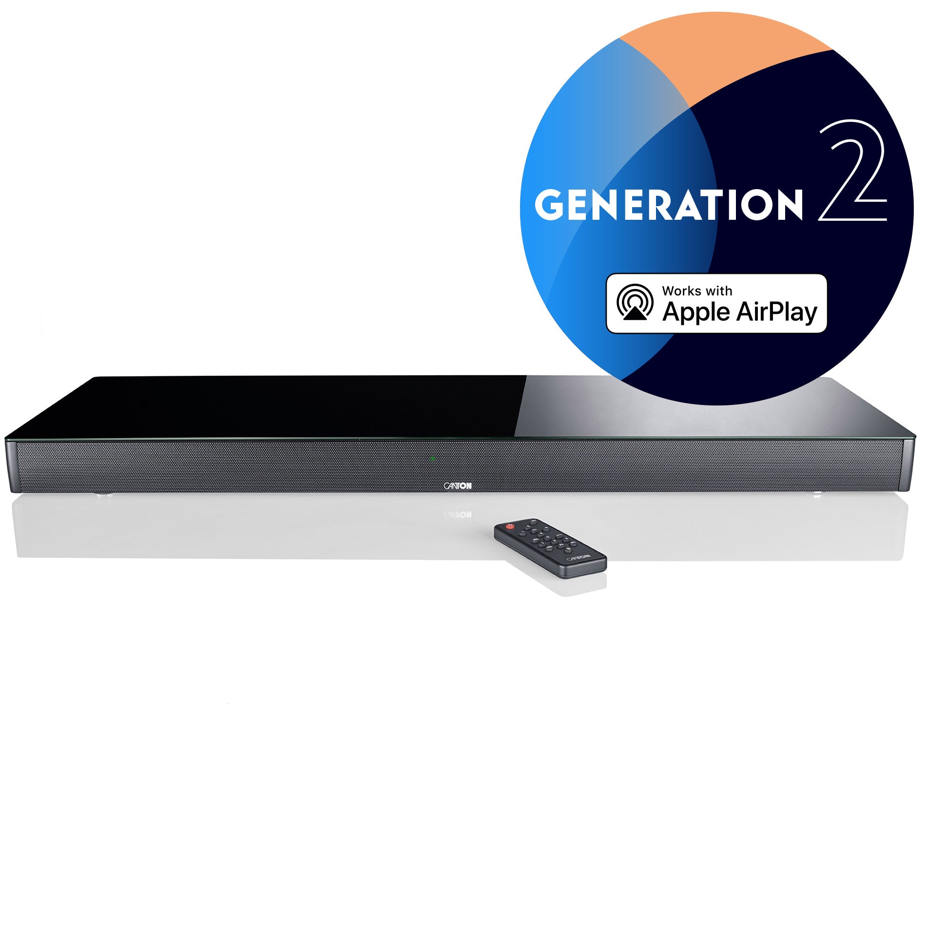 Canton Smart Sounddeck 100 Generation 2 Soundbar Svart