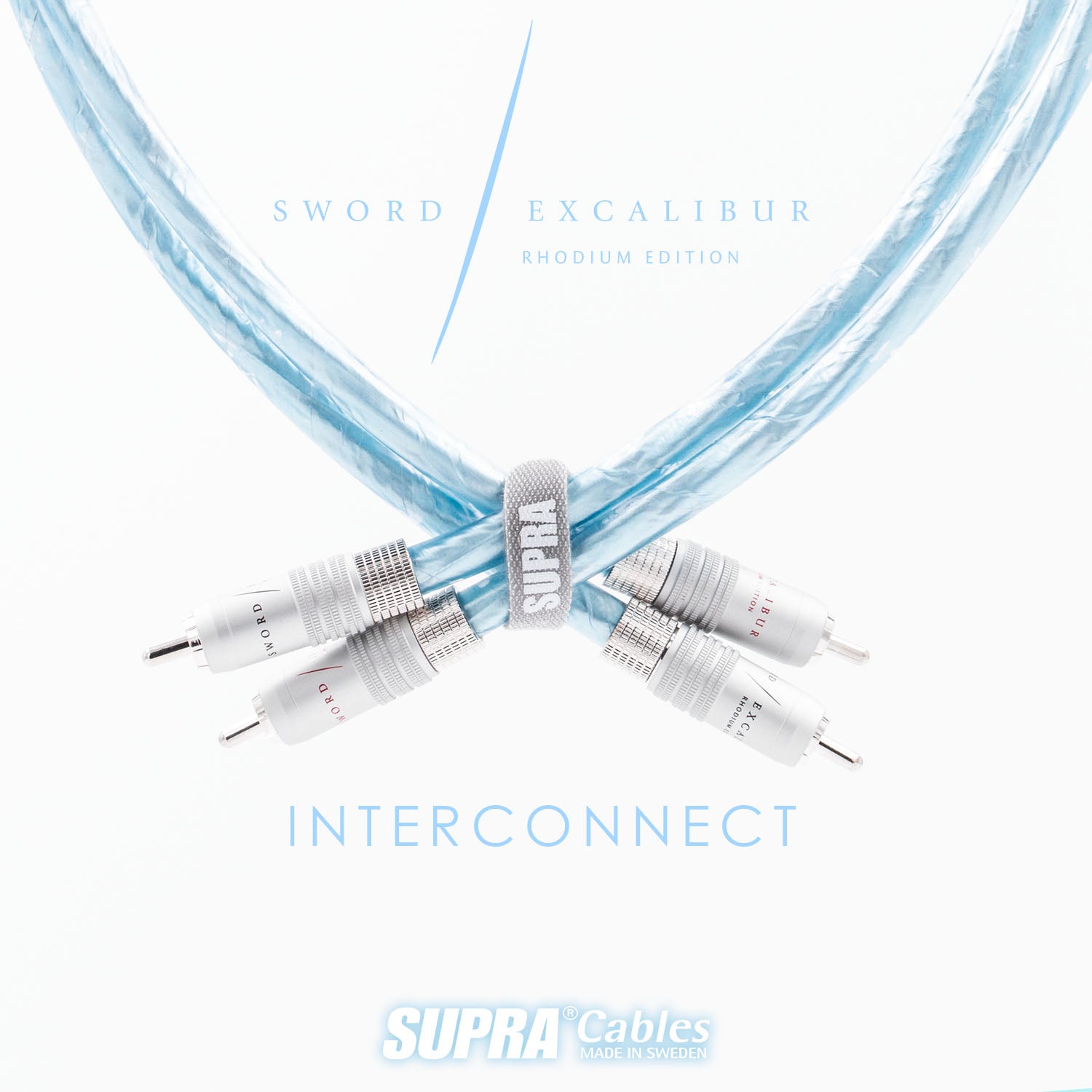 Supra Sword Excalibur ISL Rhodium Analog RCA-kabel