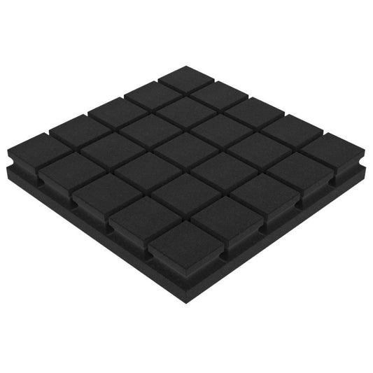 Akustikpanel Grid 50x50cm - Ljudabsorbent för vägg Ljudabsorbent