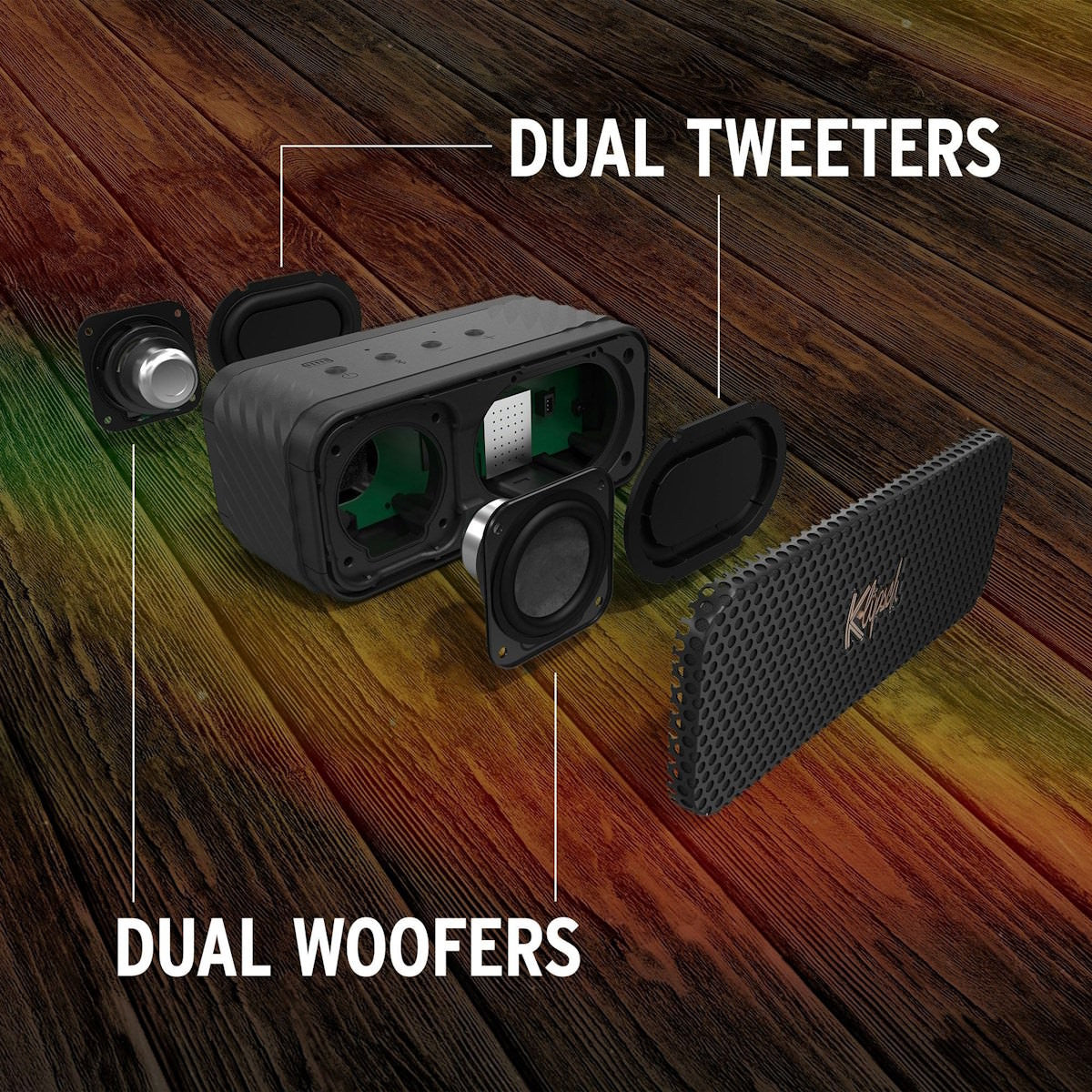 Klipsch Nashville - Portabel Blåtandshögtalare Portabel blåtandshögtalare