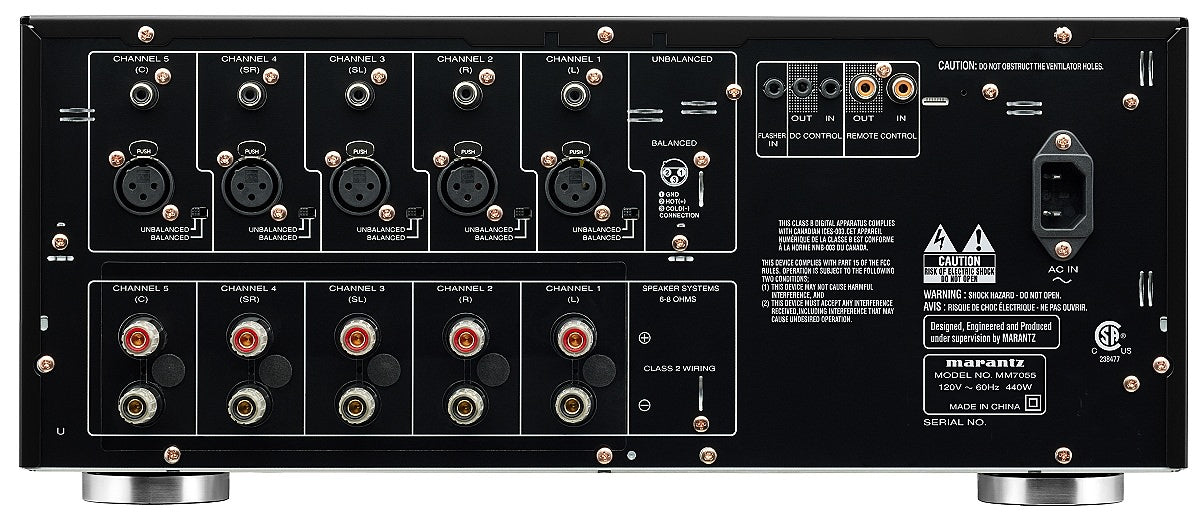 Marantz MM7055 - DEMO Effektförstärkare Slutsteg