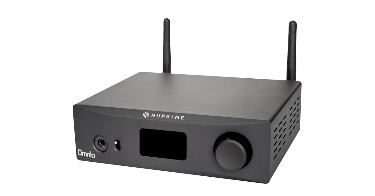 NuPrime Omnia WR-2 - Stereoförsteg med Streaming Nätverksspelare
