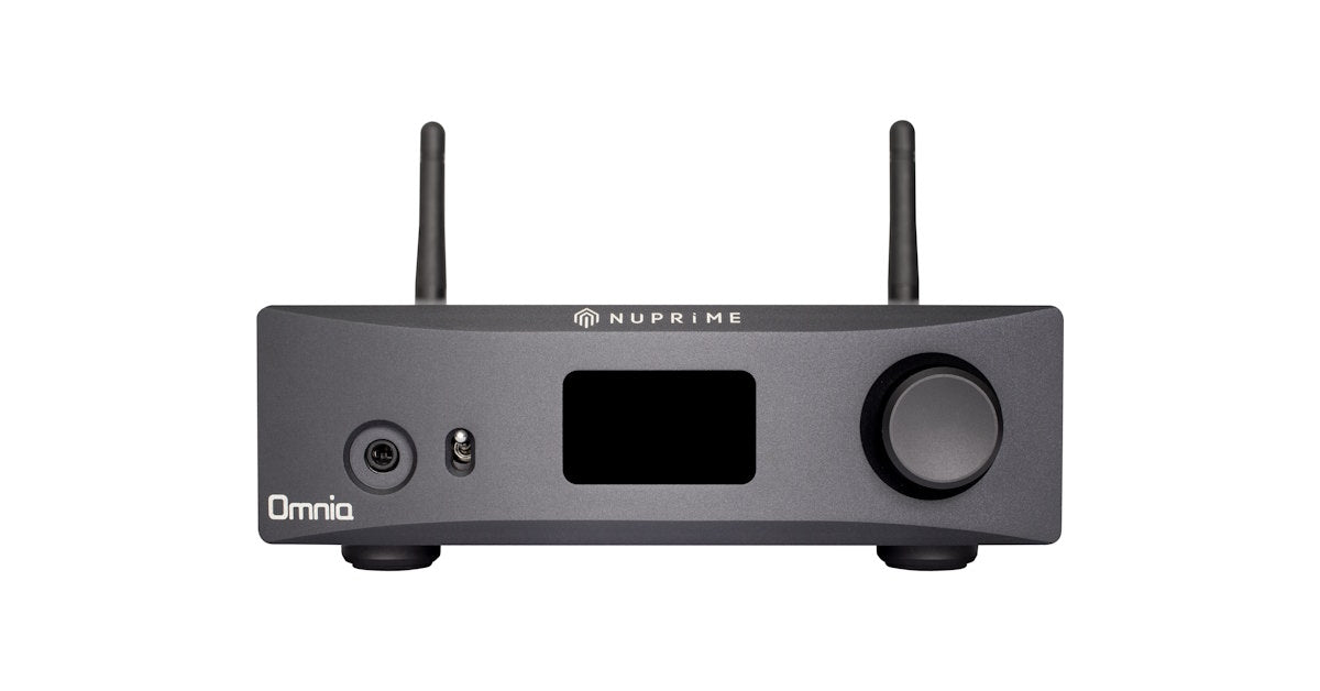 NuPrime Omnia WR-2 - Stereoförsteg med Streaming Nätverksspelare