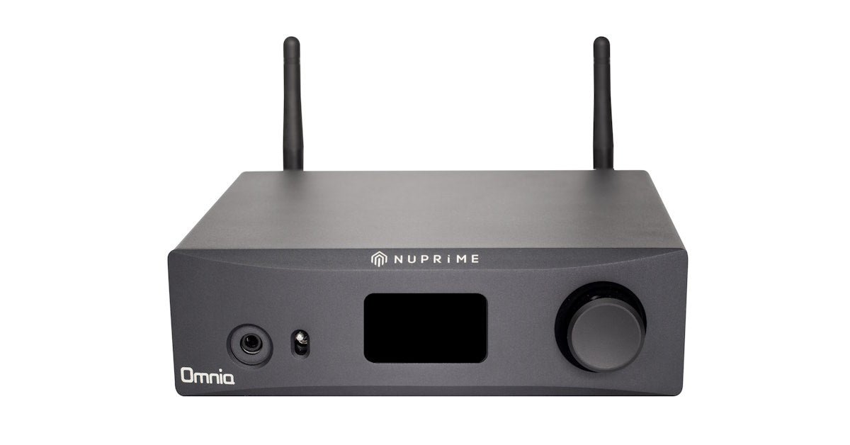 NuPrime Omnia WR-2 - Stereoförsteg med Streaming Nätverksspelare