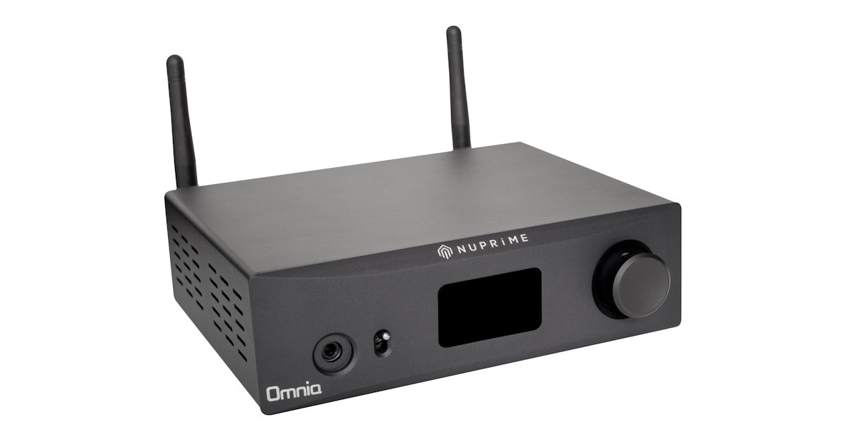 NuPrime Omnia WR-2 - Stereoförsteg med Streaming Nätverksspelare