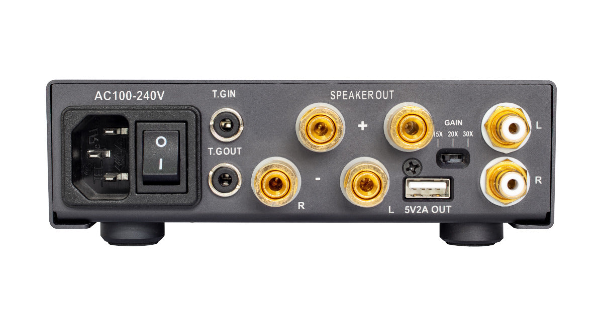 NuPrime STA-100 - Kompakt HiFi Slutsteg Effektförstärkare Slutsteg