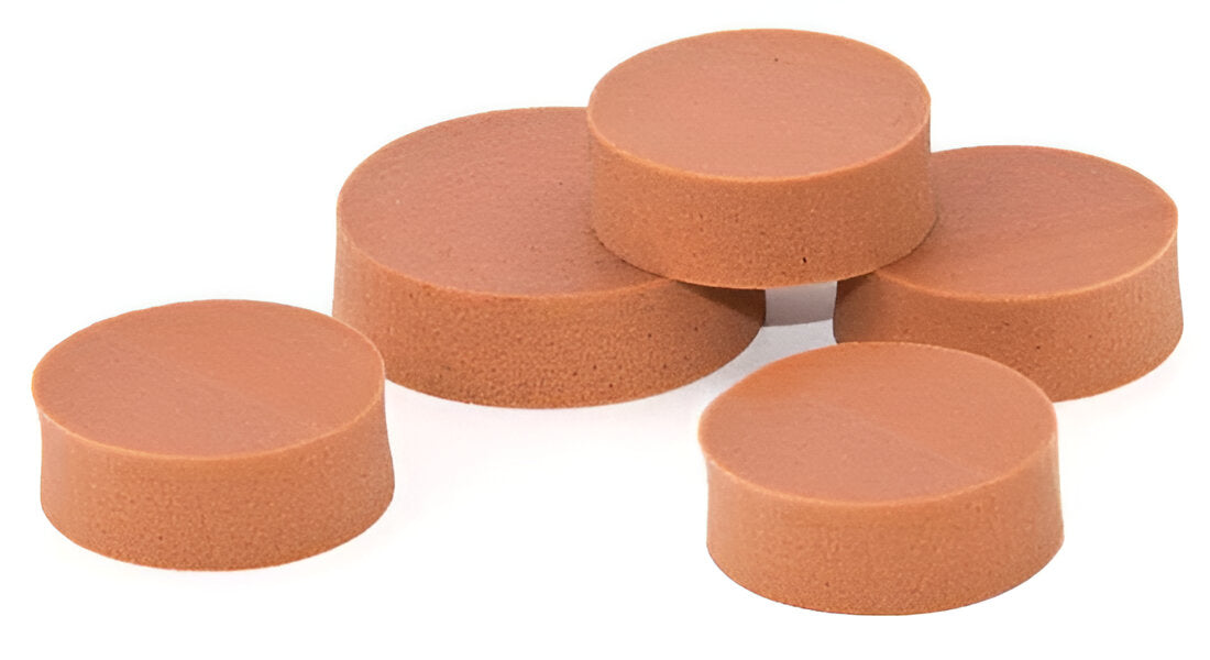 Sonic Design Dämpfötter (Isolationsfötter) för högtalare och elektronik Ljudisolerande fötter För elektronik 10-25kg 5-pack