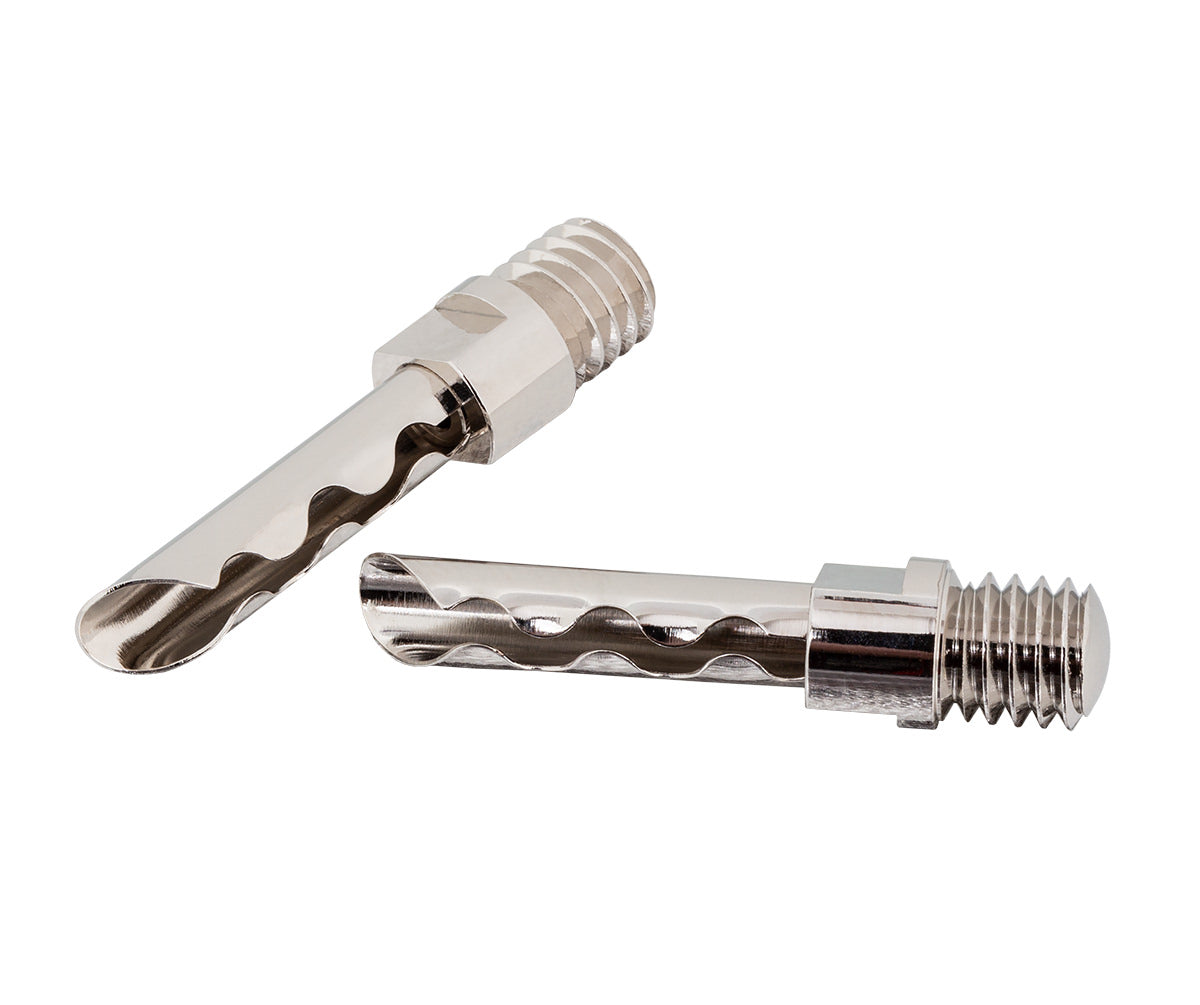 Supra CombiCon Banana Pin M6 Banankontakter högtalare Rhodium
