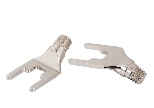 Supra CombiCon Spade Part M6 Spadkontakter högtalarkabel Rhodium
