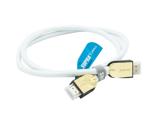 Supra HDMI 2.1 UHD8K & 4K WHITE (1-5m) Hdmi-kabel