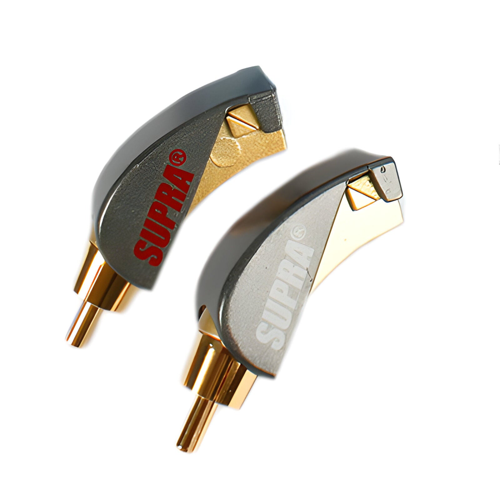 Supra PPR-B - Vinklad RCA-kontakt (2-pack) RCA-kontakter