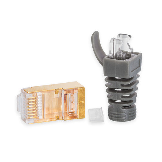 Supra RJ45 CAT 8 MALE ETHERNET PLUG 2-PACK Nätverkskabel