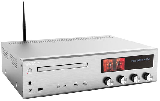 TAGA HTR-1500CD Stereoförstärkare Silver