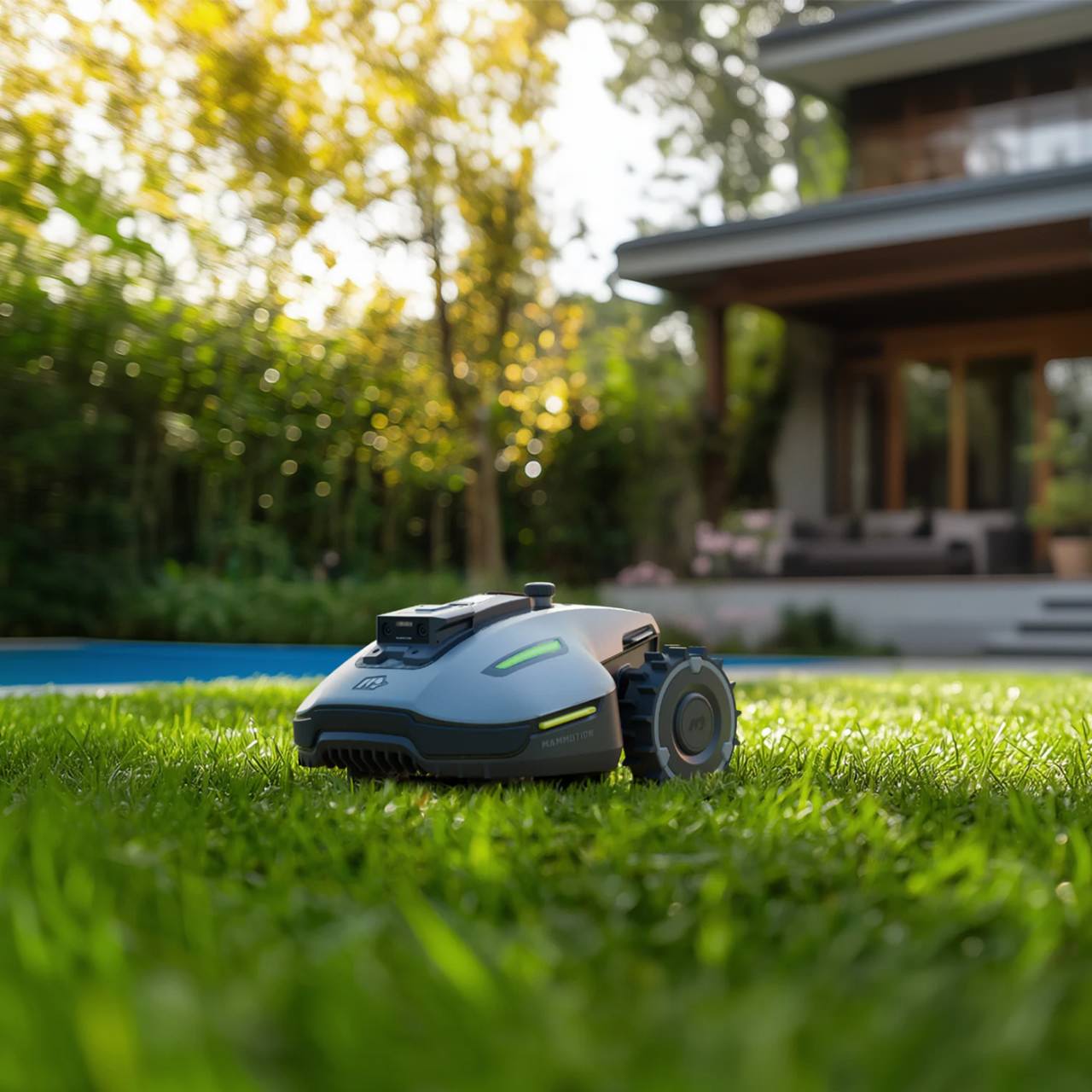 YUKA mini 800 - För 800m2 Gränskabelfri Robotgräsklippare