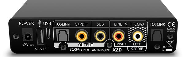 DSPeaker Anti-Mode X2 Stereoförsteg Anti-Mode X2D
