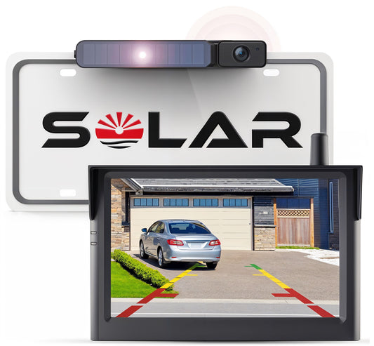 AutoVox Foxpark Solar 3A - Trådlös Backkamera Backkamera