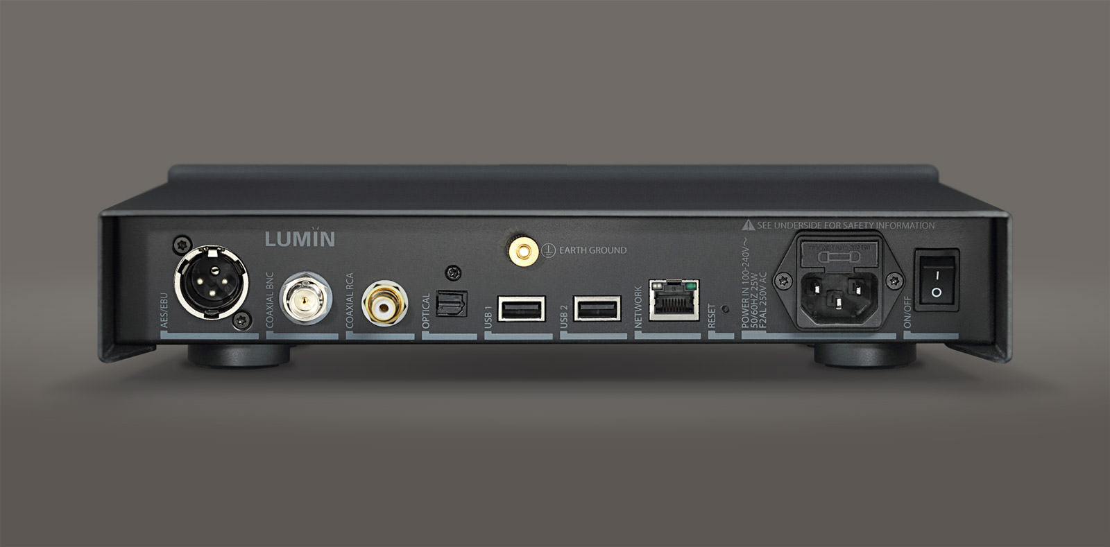 Lumin U2 Mini + SBooster MKII Nätverksspelare