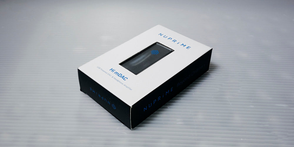 NuPrime Hi-mDAC - Kompakt hörlursförstärkare Hörlursförstärkare