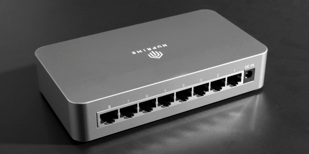 NuPrime Omnia SW-8 - HiFi Network Switch Nätverksswitch