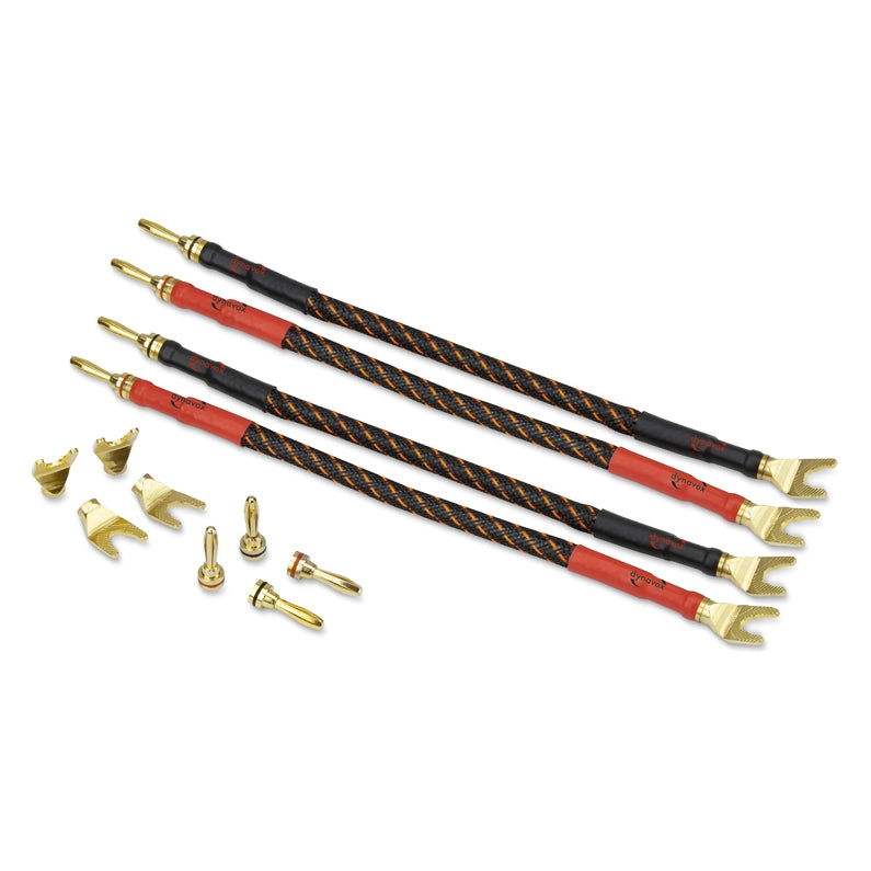 Dynavox Bi-Wire Kabelbryggor (4 st) - Högtalarjumper Högtalarjumper