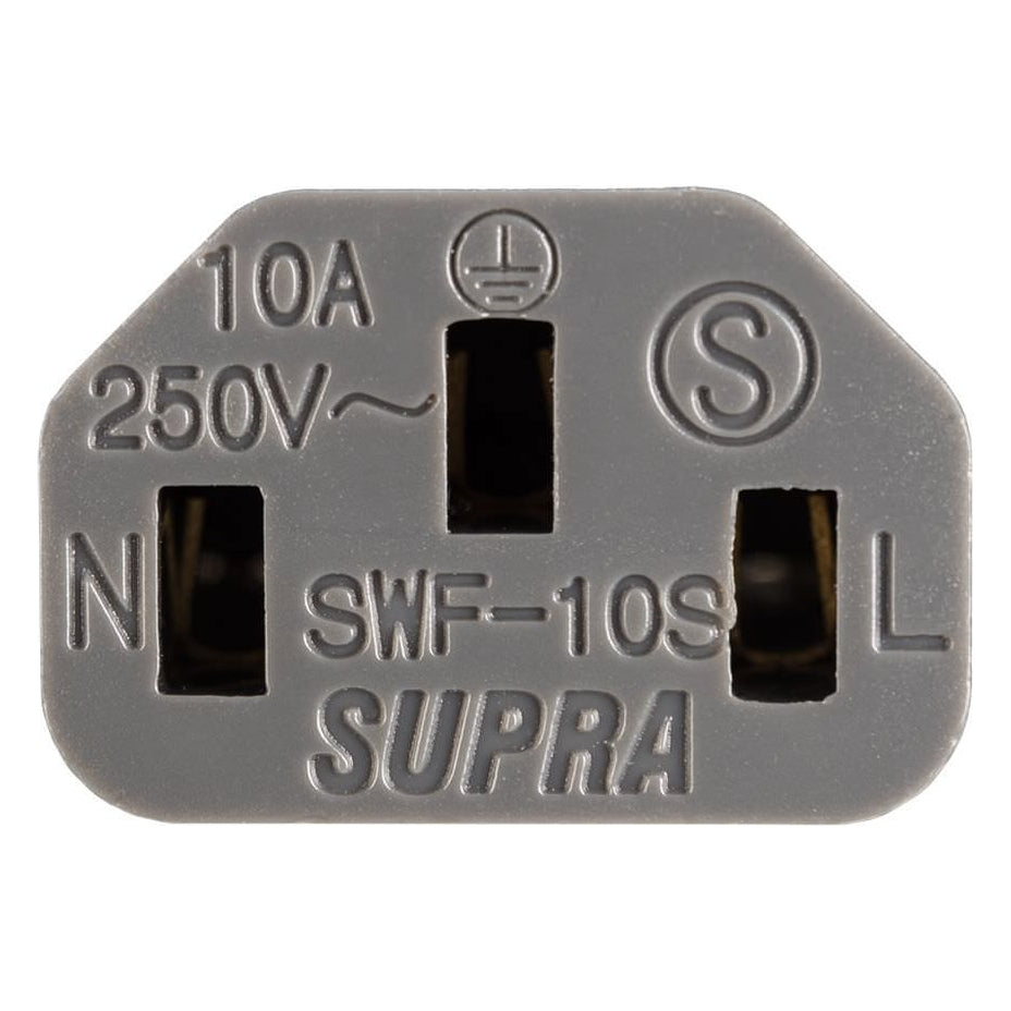 Supra Anniversary LoRad 2.5 SPC CS-EU CEE 7/7 - IEC C13 Strömkabel EU-standard