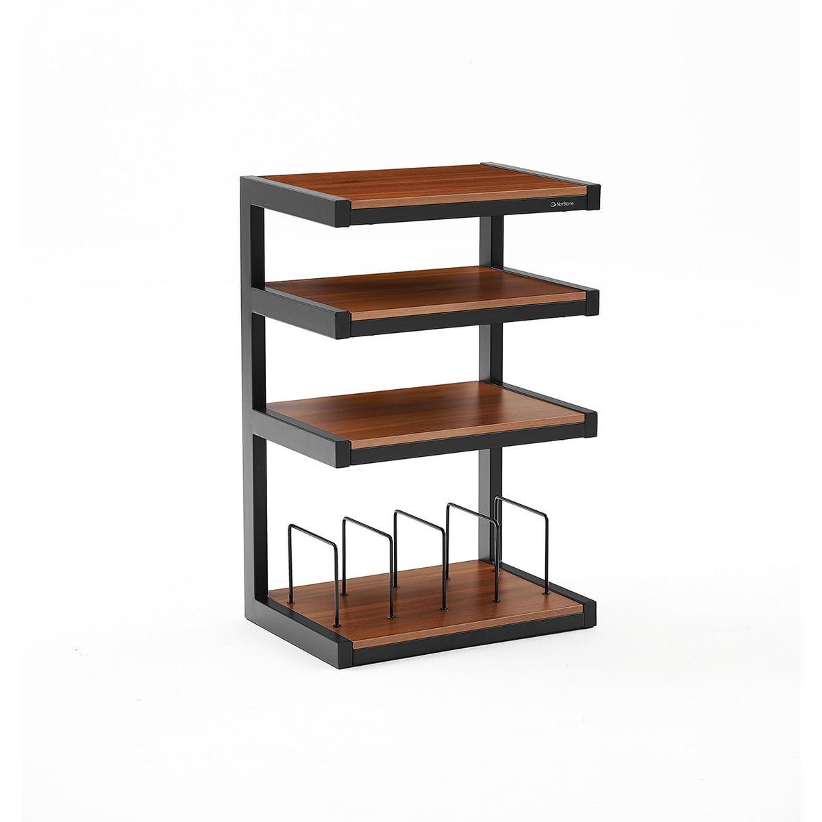 Norstone Esse Hifi Vinyl - Hifi-bänk Hifi-bänk Svart/valnöt