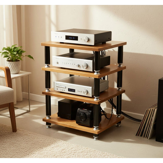 Norstone Stäbbl Bamboo - Hifi-bänk Hifi-bänk