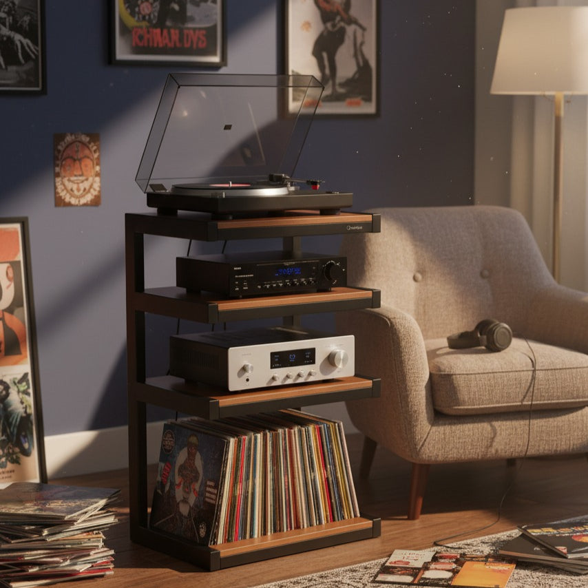 Norstone Esse Hifi Vinyl - Hifi-bänk Hifi-bänk