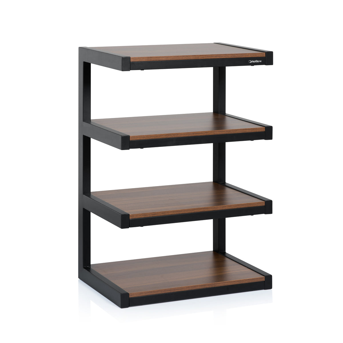 Norstone Esse Hifi - Hifi-bänk Hifi-bänk Svart/valnöt