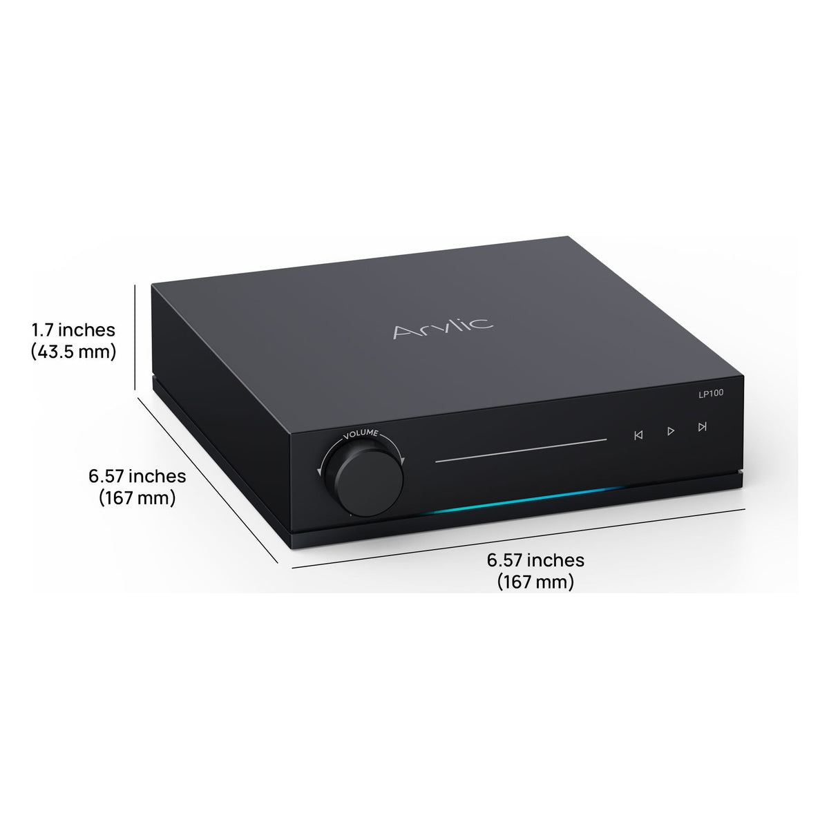 Arylic LP100 - Musikstreamer med AirPlay 2 och Phono Musikstreamer