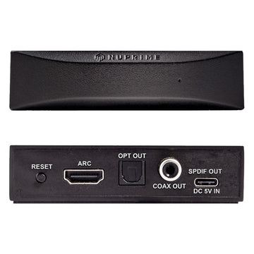 NuPrime ARC Mini - Extrahera ljudet från din TV HDMI ARC omvandlare