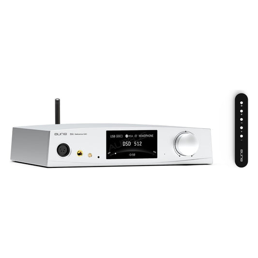 Aune S9c Pro BT - DAC 2x ESS ES9068A, Klass A Hörlursförstärkare Silver