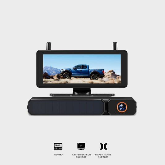 AutoVox Solar 3 Ultra - Trådlös backkamera Backkamera