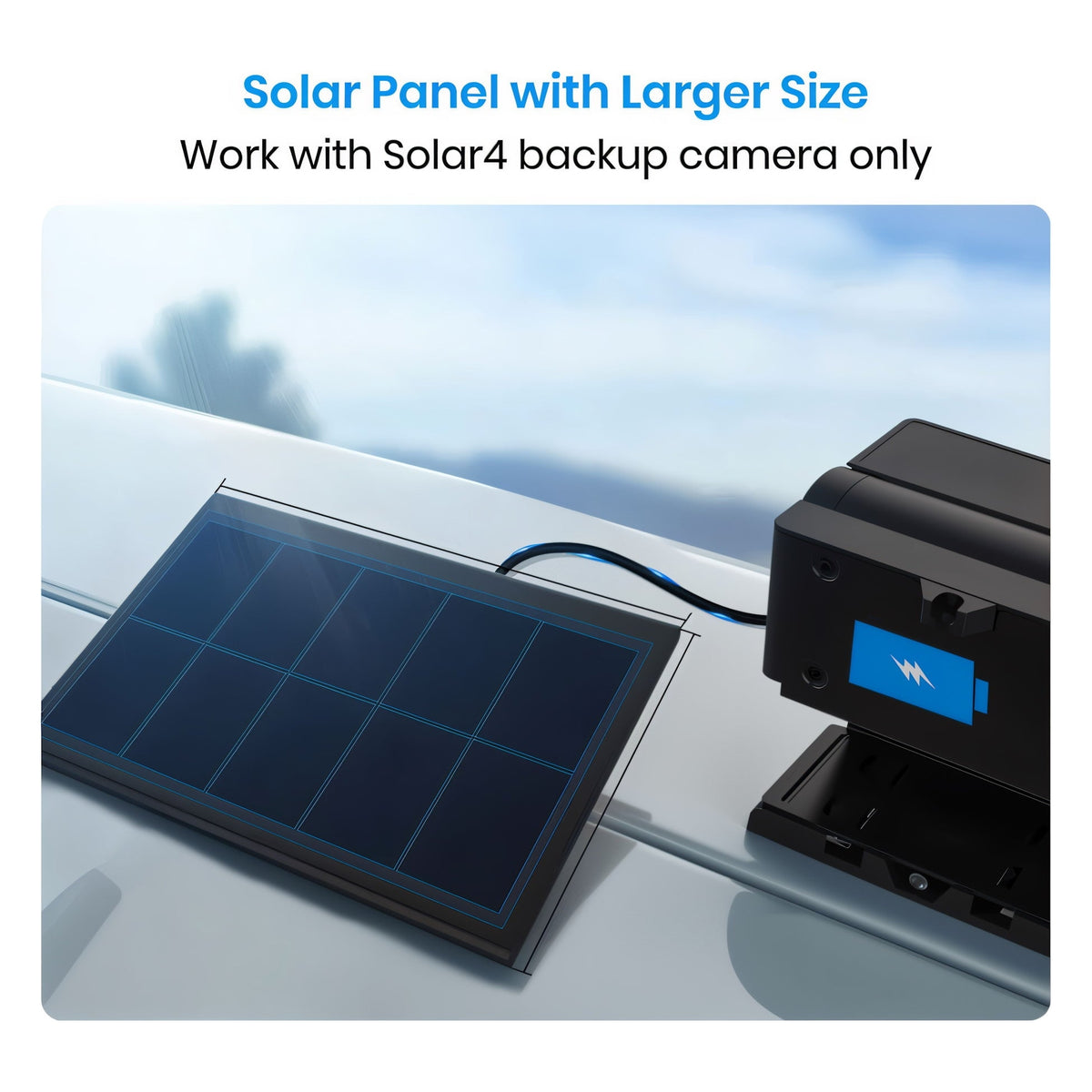 AutoVox Solcellspanel för Solar4 solcellspanel
