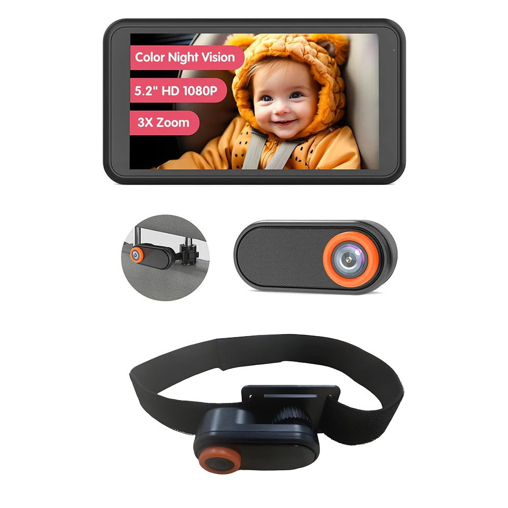AutoVox BM2 - Babykamera för bil Babykamera