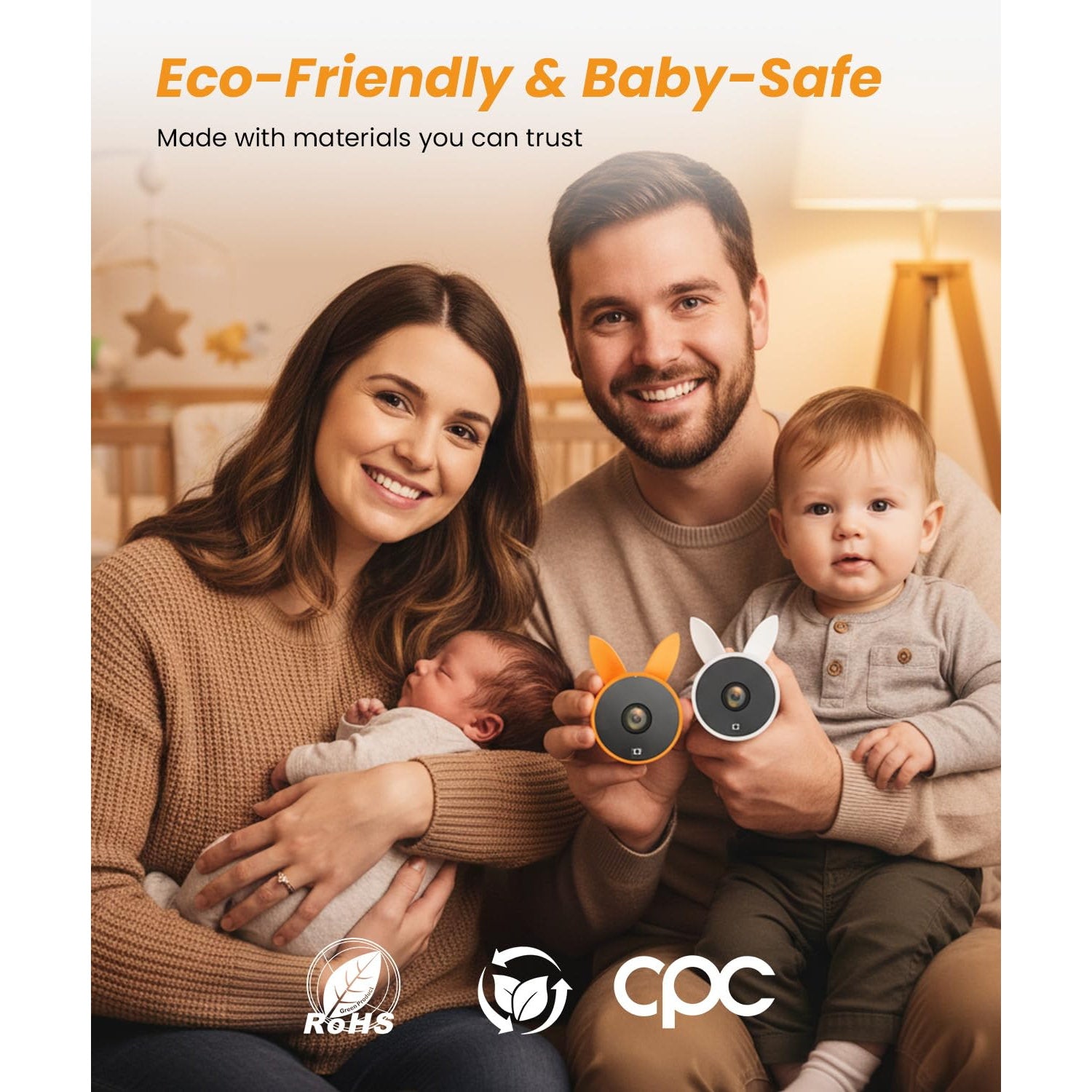 AutoVox BM3 - Bilkamera för Barn & Husdjur Babykamera