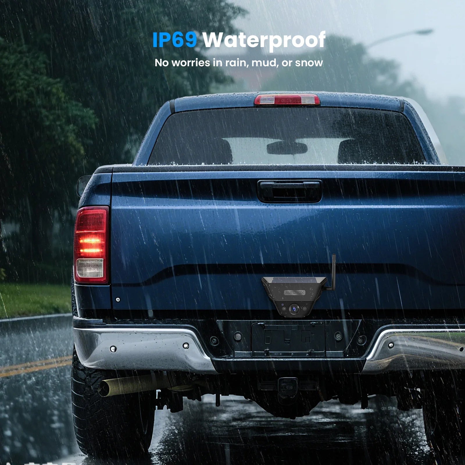 AutoVox Solar 5 Pro - Trådlös backkamera Backkamera