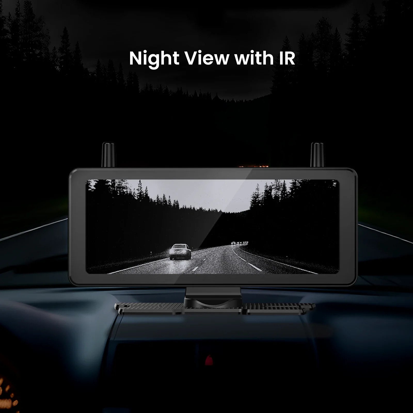 AutoVox Solar 5 Pro - Trådlös backkamera Backkamera