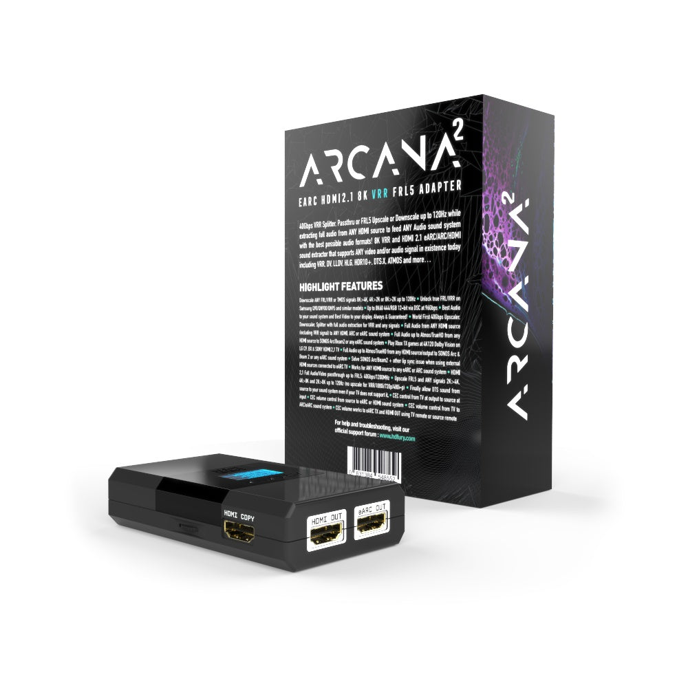 HD Fury - 8K Arcana 2 VRR 40Gbps