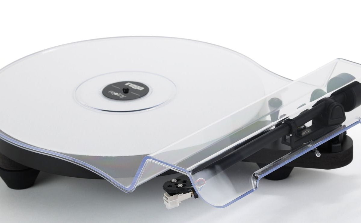 Rega Replay Matt Black - Vinylspelare Vinylspelare