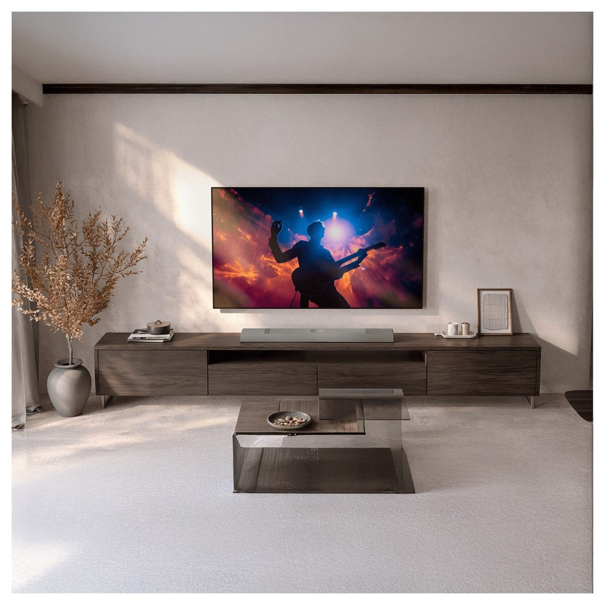 KEF XIO - Soundbar Soundbar Silvergrå