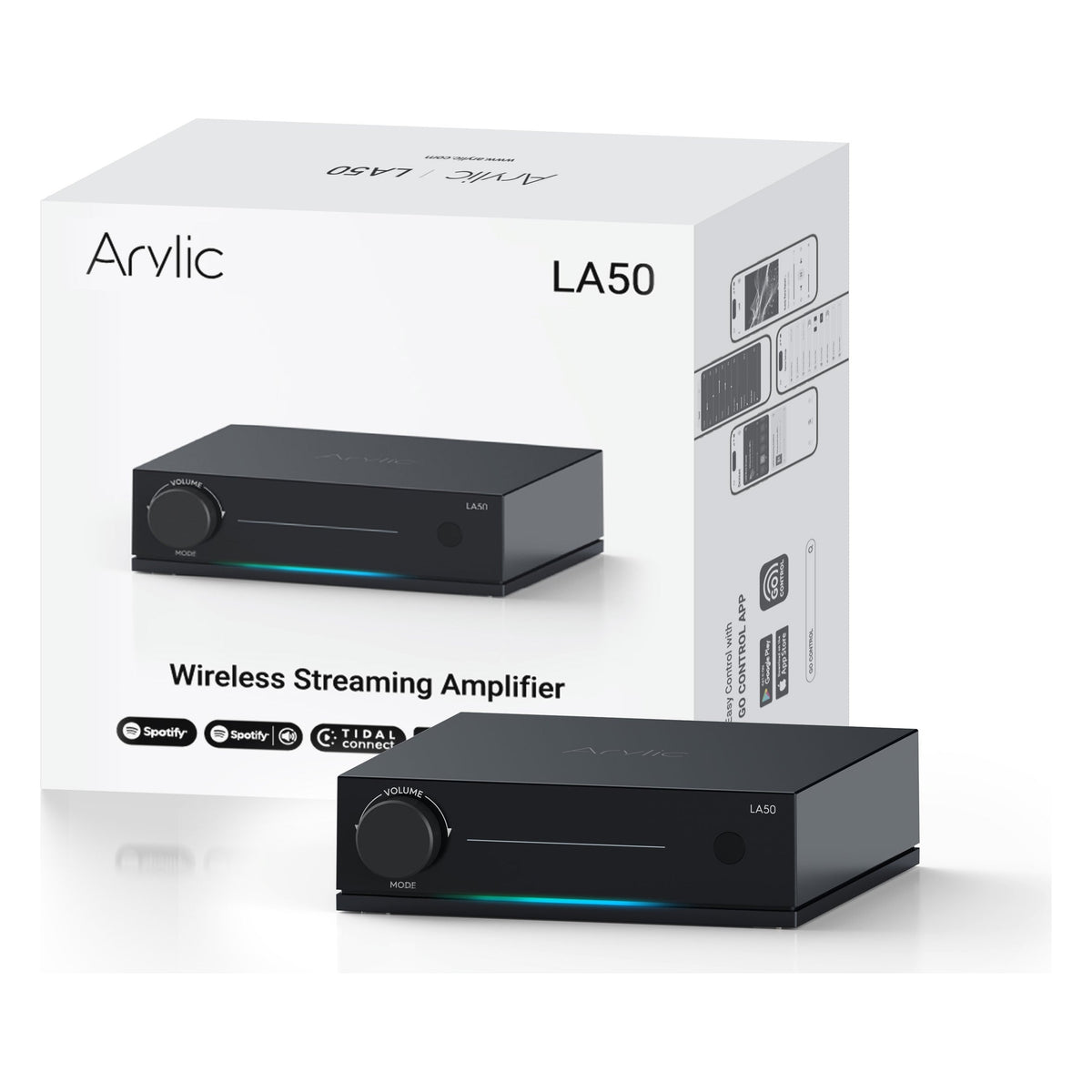 Arylic LA50 - Stereoförstärkare med streaming Stereoförstärkare