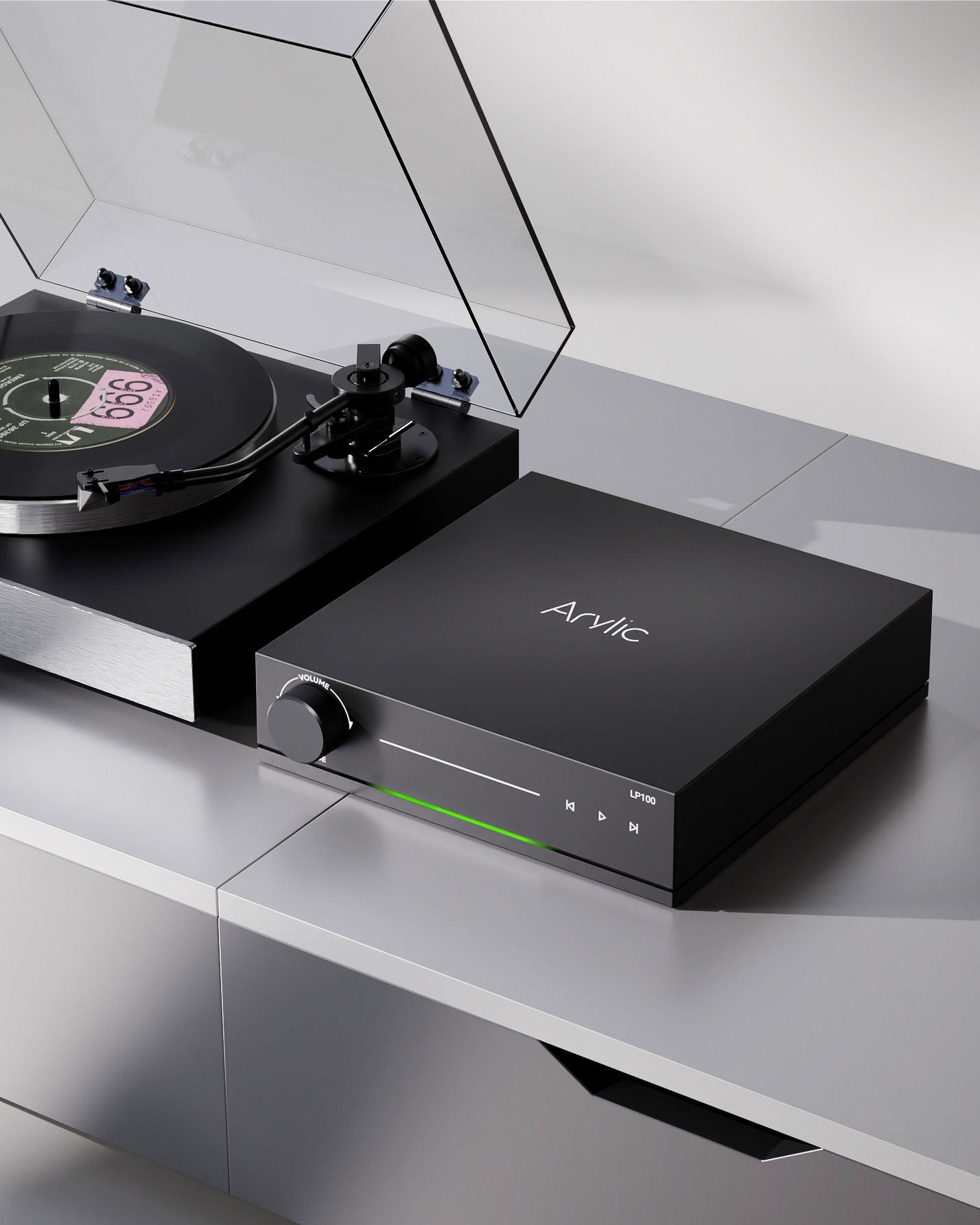 Arylic LP100 - Musikstreamer med AirPlay 2 och Phono Musikstreamer
