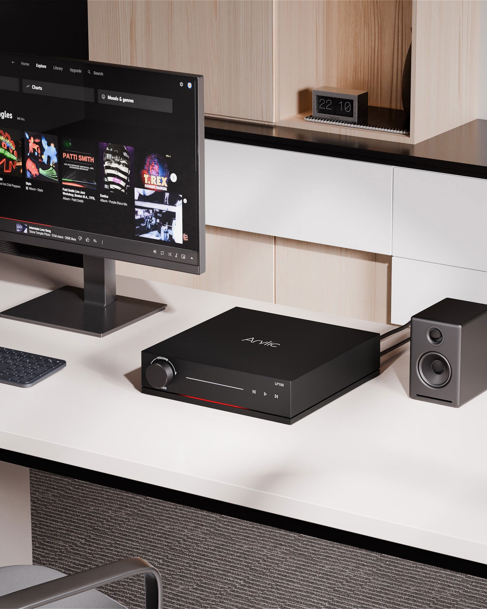 Arylic LP100 - Musikstreamer med AirPlay 2 och Phono Musikstreamer