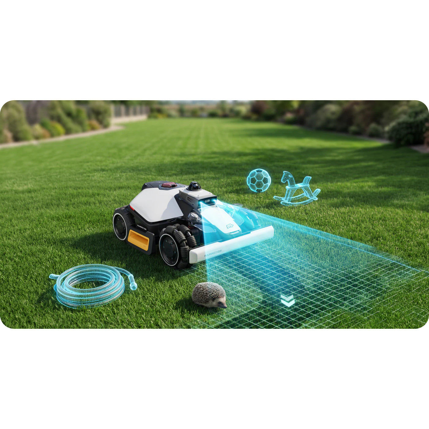 LUBA mini 2 AWD 1500 (2026) - Robotgräsklippare 1500m² Robotgräsklippare